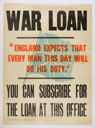 War loan poster