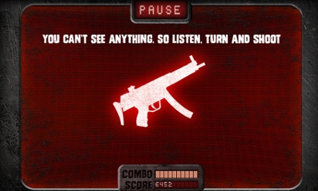 Audio Defence: Zombie Arena is an audio-only game for iOS.