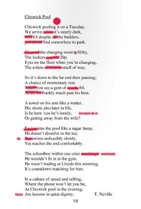 Notes from office chair