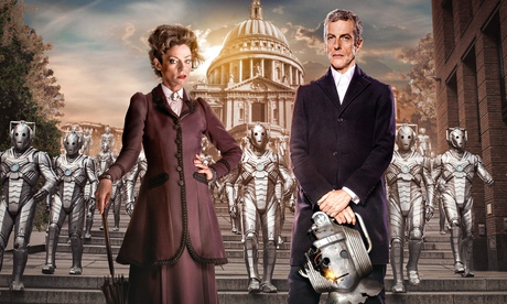 The Doctor (Peter Capaldi) and Missy (Michelle Gomez) explore the other side. 