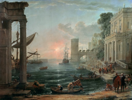 Claude's Seaport with the Embarkation of the Queen of Sheba (1648).