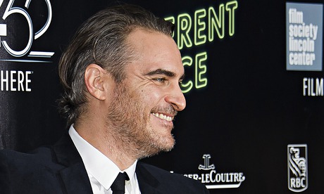 Joaquin Phoenix attends the world premiere of Inherent Vice 