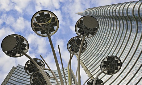 Milan's Piazza Gae Aulenti Modern buildings