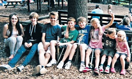 Snapshot - family. Fred Soulsby's grandchildren