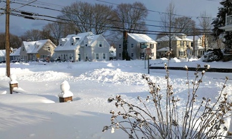 Rhode Island in winter