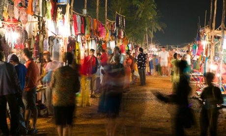 Saturday evening market, Baga, Goa