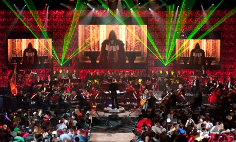 The Video Games live orchestra in action.