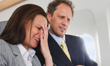 Does being up in the sky...make you cry?