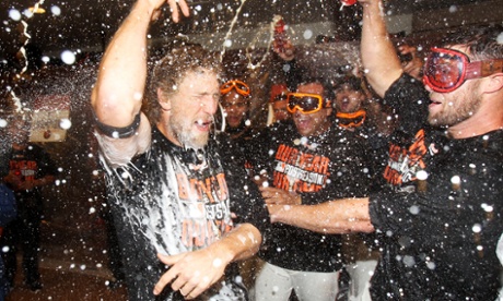 Will there be more bubbly for the San Francisco Giants and Hunter Pence after their NLCS vs the St Louis Cardinals?