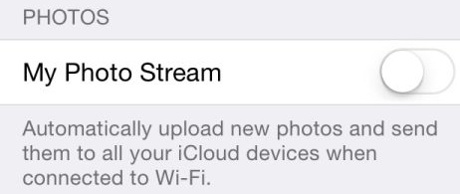 icloud photo privacy screengrab