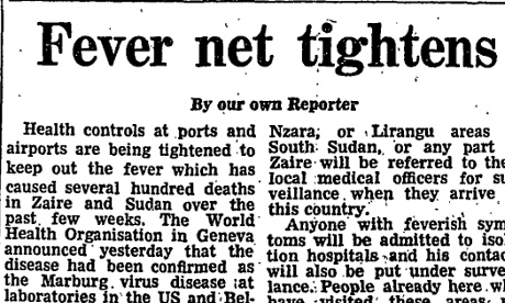 Ebola 15 October 1976