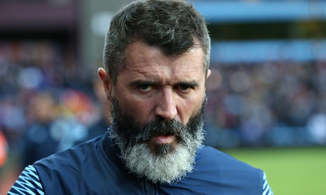 ston Villa's assistant manager Roy Keane