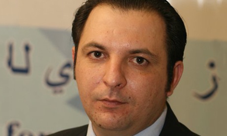 The activist Mazen Darwish