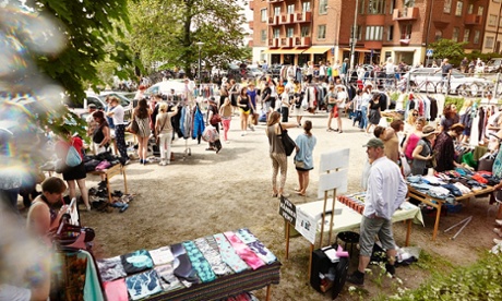 Hornstull streetmarket, Stockholm