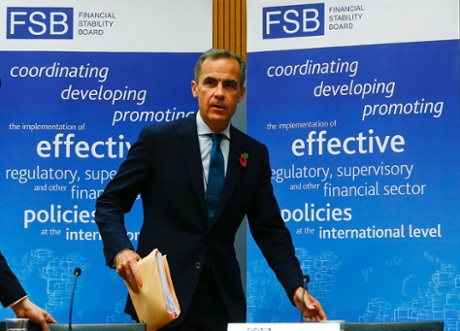Bank of England Governor and Financial Stability Board Chairman Mark Carney arrives for a news conference at the Bank for International Settlements (BIS) in Basel November 10, 2014.