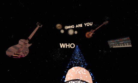 Stare at each instrument to turn it up in the mix.