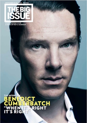 The Big Issue Cumberbatch cover