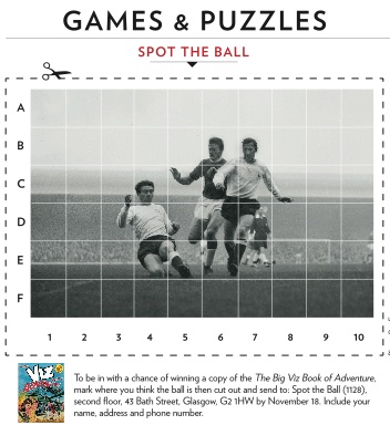 Can you spot the ball?