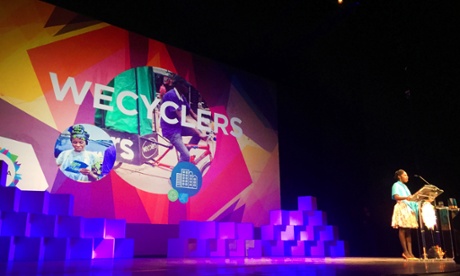 Bukky Adebayo wins top 2014 Sustainia Award for Wecyclers, a climate solution from Nigeria