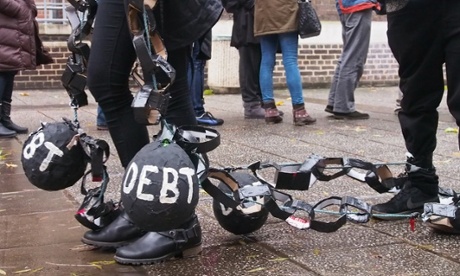 student loan debt protest