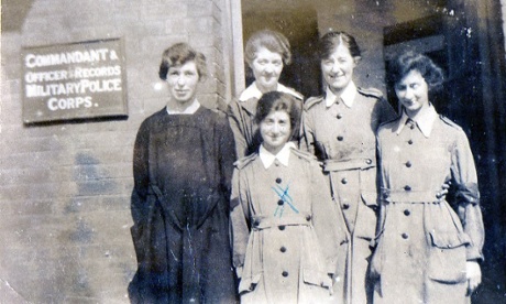 Military Police records office in Aldershot 1918