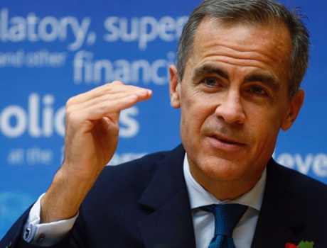 Bank of England Governor and chairman of the Financial Stability Board Mark Carney.