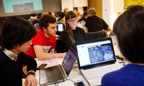 Missing Maps event at the Guardian