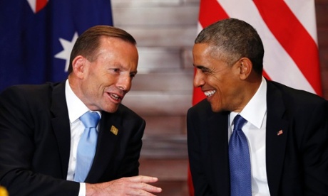 Tony Abbott and Barack Obama