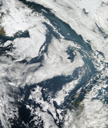 Vog from Bardarbunga, Iceland