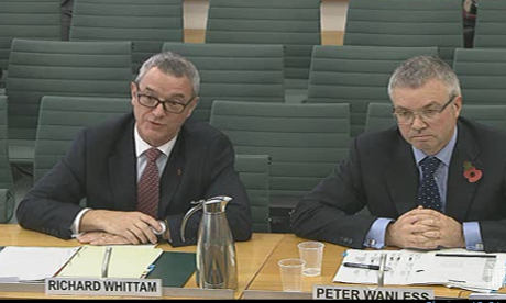 Richard Whittam (left) and Peter Wanless