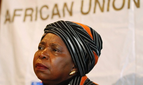African Union chair Nkosazana Dhlamini-Zuma.