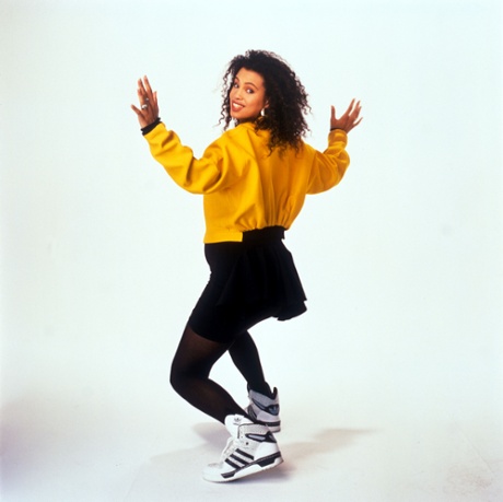 Portrait of Neneh Cherry pregnant, 1989