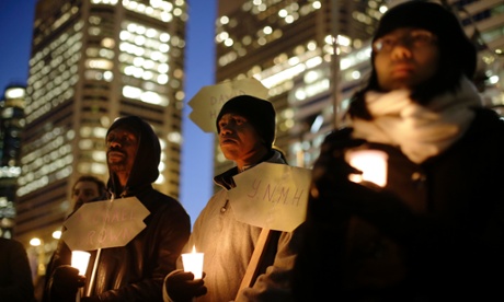 Homeless Air Force veteran Harold Palmer and army veterans Eli Peters and Hoa Pham remember the homeless and formerly homeless Philadelphians