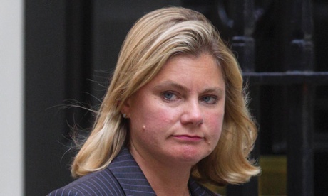 The international development secretary, Justine Greening