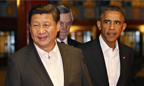 Xi Jinping and Barack Obama