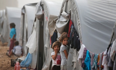 Syrian Kurdish refugee children