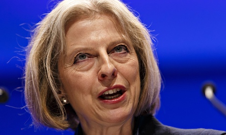 The home secretary, Theresa May, took beatification in her stride: this was not the first time she h