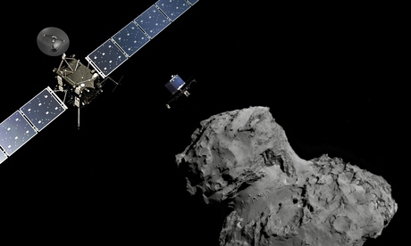 Rosetta probe and Philae lander 