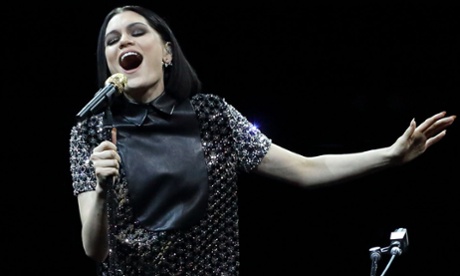 Jessie J performing live in 2014
