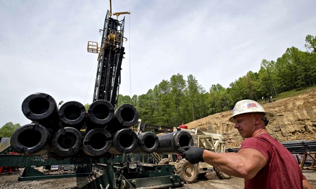 Shale gas operations in West Virginia. 