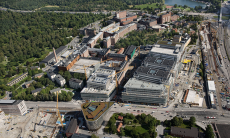 Karolinska aerial view