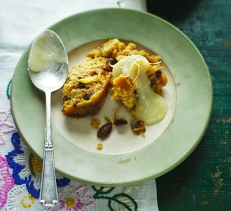 Snowdon pudding … just the thing after a cold weekend walk.