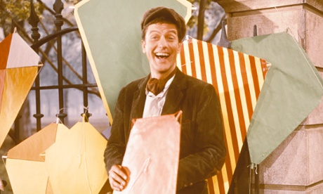 Dick Van Dyke in Mary Poppins.