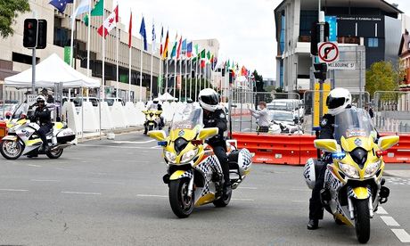 Brisbane G20 police