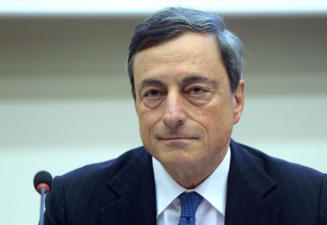 Bce President Mario Draghi.