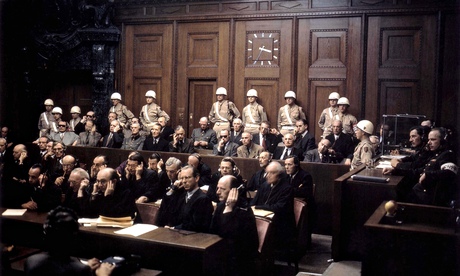 NUREMBERG WAR CRIMES TRIALS, GERMANY - 1946