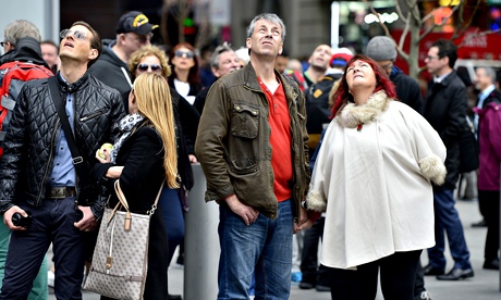 Window cleaners platform collapses at One World Trade Center, New York, America - 12 Nov 2014
