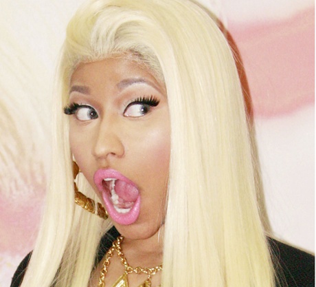 Nicki Minaj promoting her work in 2012.