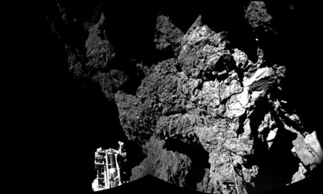 First image from the surface of Comet 67P/Churyumov-Gerasimenko from the Rosetta million’s lander Philae