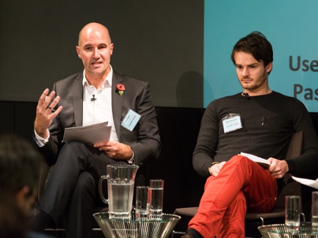 E.ON's Iain Walker (left) and Greencup's Adam Fairweather